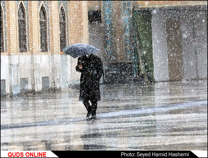 بارش برف آذربایجان شرقی را فرا گرفت