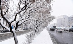 احتمال بارش برف در ارتفاعات تهران/ لغزندگی در جاده های کوهستانی