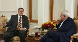 عکس/ دیدار دبیرکل سازمان ملل با ظریف