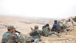 نیروهای سوریه در یک قدمی میدان نفتی «المهر» تدمر
