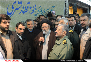 آیین بهره برداری خط 2 قطارشهری مشهد/گزارش تصویری