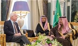 دیدار «مک‌کین» با پادشاه عربستان سعودی