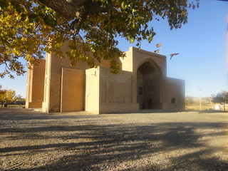 مرمت یک بنای تاریخی در تایباد