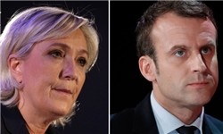 لوپن و ماکرون دوئل‌کنندگان نهایی انتخابات ریاست جمهوری فرانسه