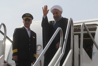 رئیس‌جمهور به  استان کردستان سفر کرد