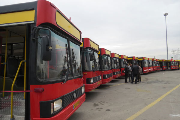 سرویس دهی با ۴۰۵ دستگاه اتوبوس در ایام «چراغ برات»