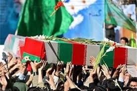 بوشهر به استقبال ۳ شهید گمنام رفت