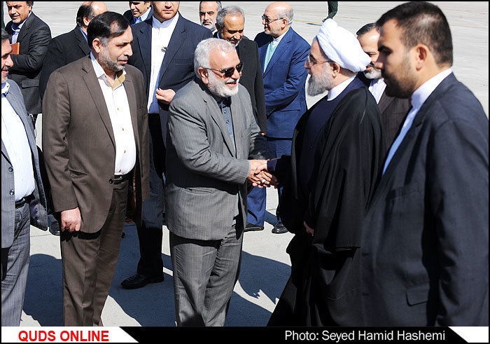سفر ریاست جمهوری به مشهد مقدس/تصاویر