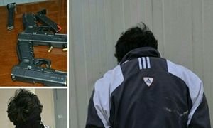 سارق مسلح بانک صادرات لاهیجان دستگیر شد