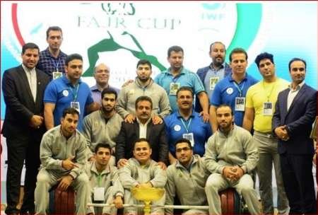 سکوی قهرمانی وزنه برداری بین المللی از آن خوزستان شد
