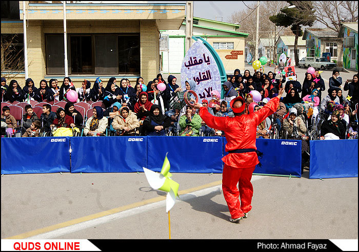  جشن نوروز در آسایشگاه معلولان شهید فیاض بخش/گزارش تصویری