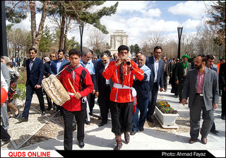 آغاز بکار رسمی جشن نوروزگاه در مشهد مقدس/گزارش تصویری