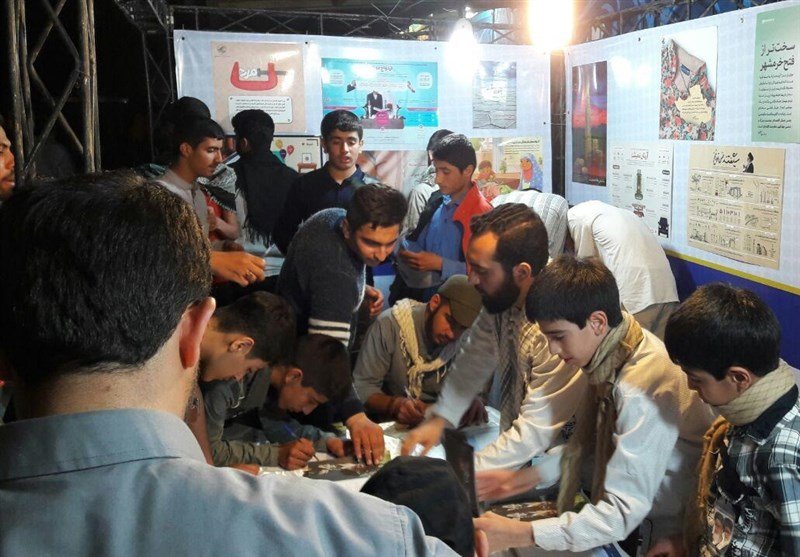غرفه حفظ نشر آثار حضرت امام خامنه‌ای در معراج شهدای اهواز راه اندازی شد