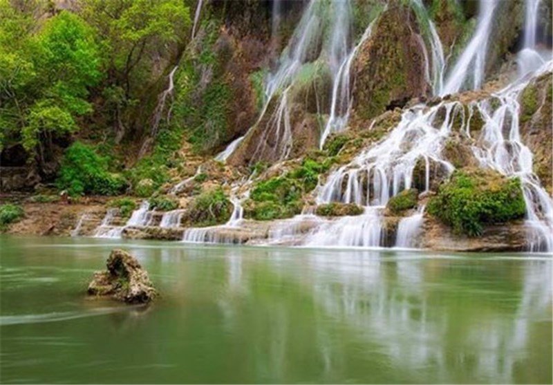 سمفونی آب و صخره/لرستان کلکسیون آبشار های طبیعی ایران است