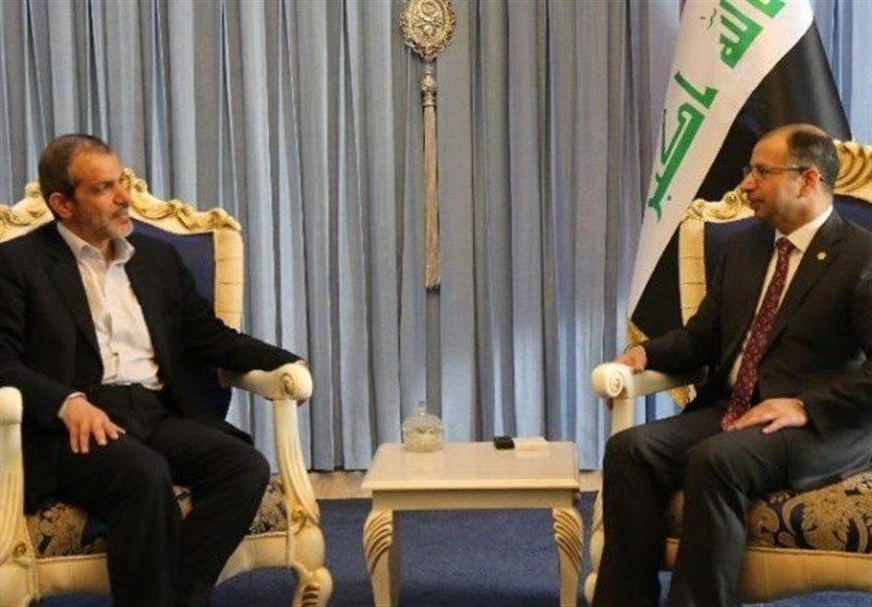 دیدار سفیر ایران با رئیس پارلمان عراق