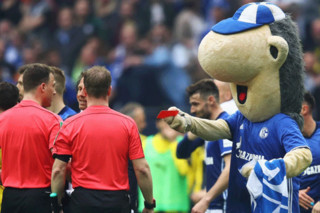 اتفاقی عجیب در فوتبال بوندس لیگا/ کارت قرمزی که عروسک مشوق به داور داد!