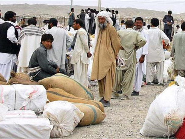 بازارچه مرزی گمشاد از طرف افغانستان یک طرفه تعطیل شد