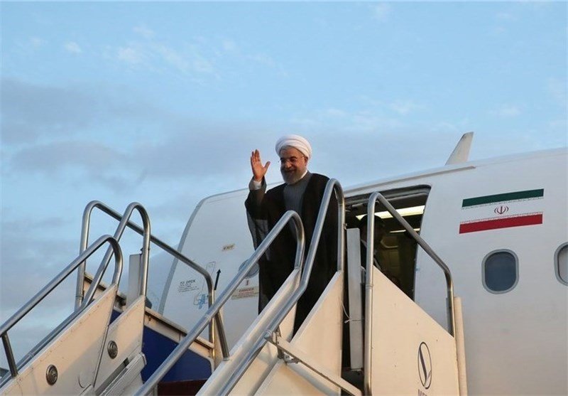 رئیس‌ جمهور به قزوین سفر کرد