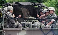 آماده باش کامل ارتش کره جنوبی در پی شلیک موشک کره شمالی