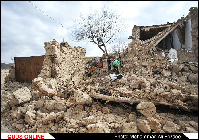 ثبت ۱۰۰پس لرزه/ زلزله در «سفید سنگ» فریمان سنگ تمام گذاشت