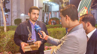 جایزه جشنواره بین المللی فیلم «نهج» به فیلمساز مازندرانی رسید