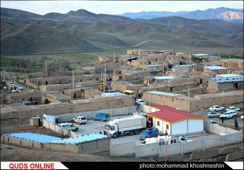 امداد رسانی به مناطق زلزله زده