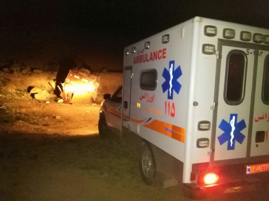 واژگونی کامیون در ساری یک کشته برجای گذاشت