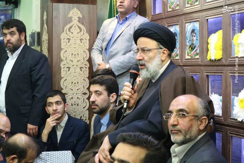تصاویر/ سخنرانی حجت الاسلام رئیسی در تهران
