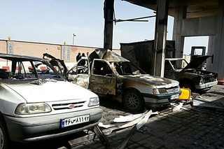 انفجار خودرو در پمپ گاز شیراز سه مصدوم و یک فوتی برجای گذاشت
