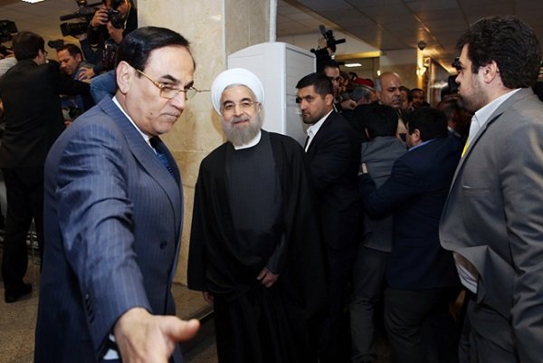 ثبت نام روحانی در دوازدهمین دوره انتخابات ریاست جمهوری