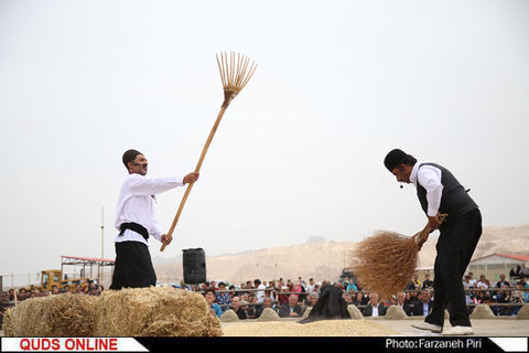 مراسم بیل گردانی شهر نیم ور