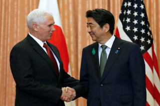 «پنس» در خصوص حمایت آمریکا از ژاپن در برابر کره شمالی اطمینان داد