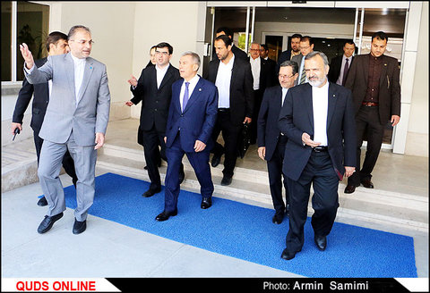 دیدار رئیس جمهور تاتارستان با رئیس دانشگاه فردوسی مشهد