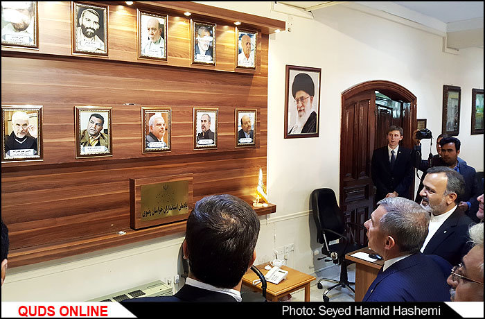 حضور رئیس جمهور تاتارستان وهیئت همراه درمشهد