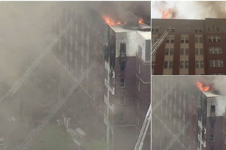 آتش‌سوزی مهیب در نزدیکی دانشگاه مریلند