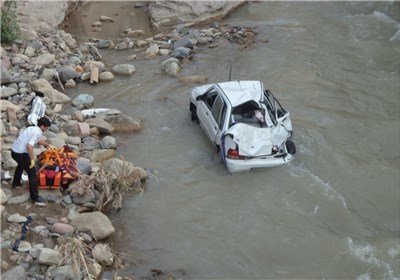 سقوط خودرو در رودخانه جان ۲ دانشجو را در گیلان گرفت