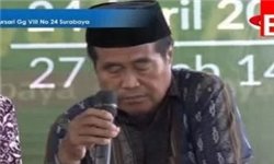 درگذشت قاری اندونزیایی هنگام تلاوت قرآن