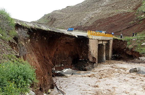 سیل به ۸ روستای استان زنجان خسارت زد
