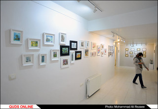 نمایشگاه آثار نقاشی در نگار خانه«آذر نور» برپا شد