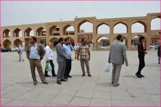 خادمین امام حسین (ع) از بافت تاریخی یزد بازدید کردند