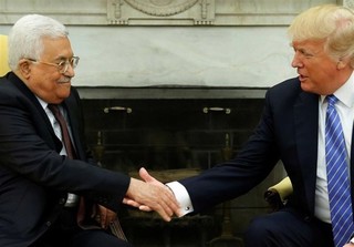 ترامپ: به تحقق توافق بین فلسطینیان و اسرائیل پایبندیم/ ابومازن:گزینه راهبردی ما تشکیل دو دولت است