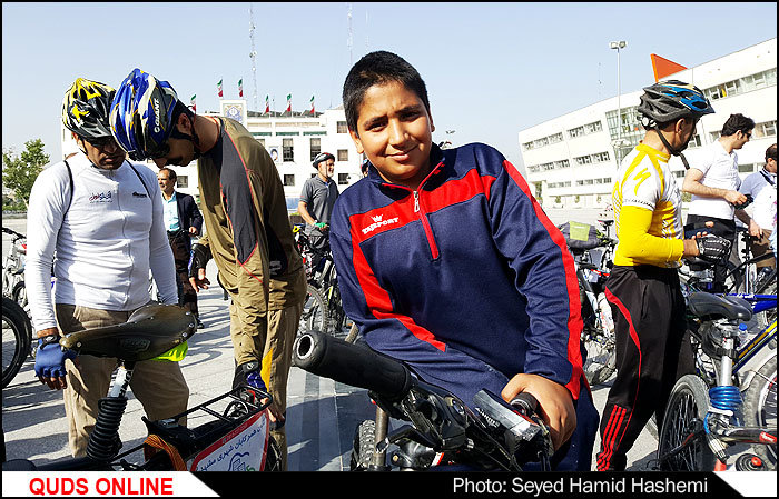 همایش بزرگ دوچرخه سواری در مشهد/تصاویر