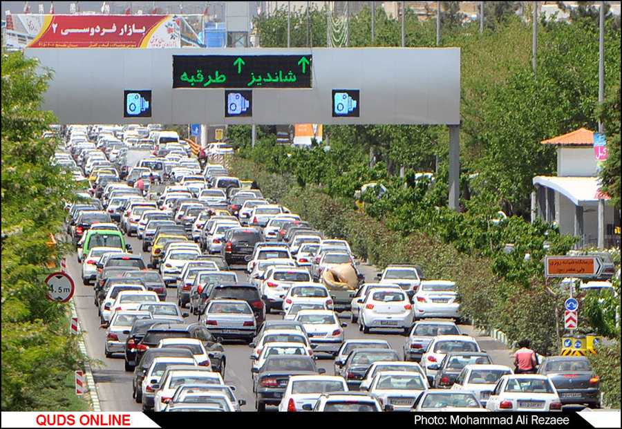 گره ترافیک مشهد هرروز کورتر می‌شود