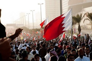تظاهرات مردم بحرین در همبستگی با اهالی «العوامیه» عربستان
