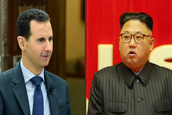 «بشار اسد» از رهبر کره شمالی تقدیر کرد
