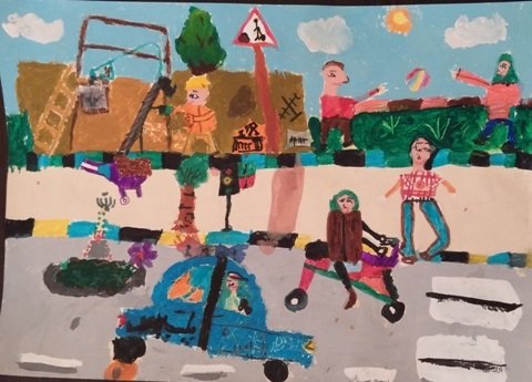 ۳ دانش آموز برگزیده مسابقه نقاشی « رودخانه محله ی من» تقدیر شدند 
