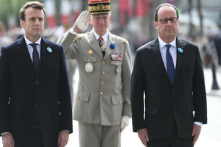 جوان‎ترین رئیس جمهور فرانسه سوگند یاد کرد/خداحافظی اولاندبا الیزه