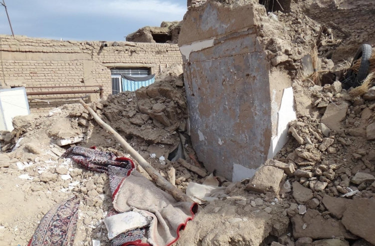 زلزله خراسان شمالی ۴۰۰ مصدوم و دو فوتی برجای گذاشت