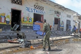 وقوع انفجاری قوی در موگادیشو