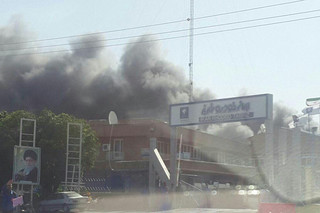 آتش سوزی ایران خوردرو تبریز بدون تلفات جانی کنترل شد